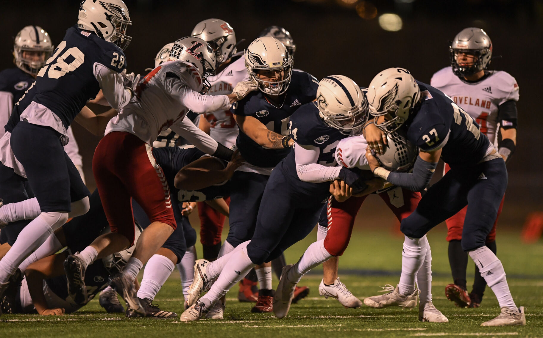 CHSAA 4A State Football Playoff Game Pine Creek vs Loveland